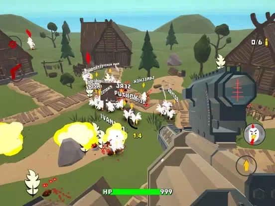 Chicken Offline - Gun Game 2 iPad  Ekran Görüntüleri